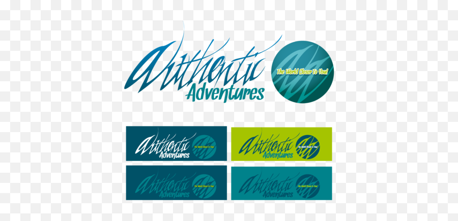 Authentic Adventures Logo By Authenticadventures - Horizontal Png,Authentic Icon