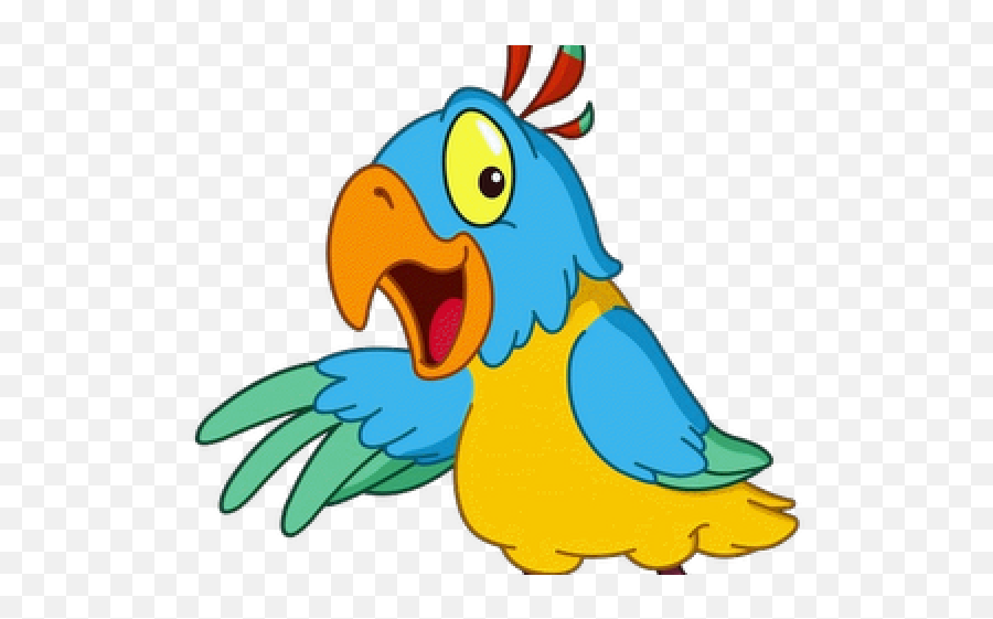 Mexico Clipart Parrot - Cartoon Parrot Png Download Full Parrot Talking Clipart,Parrot Png