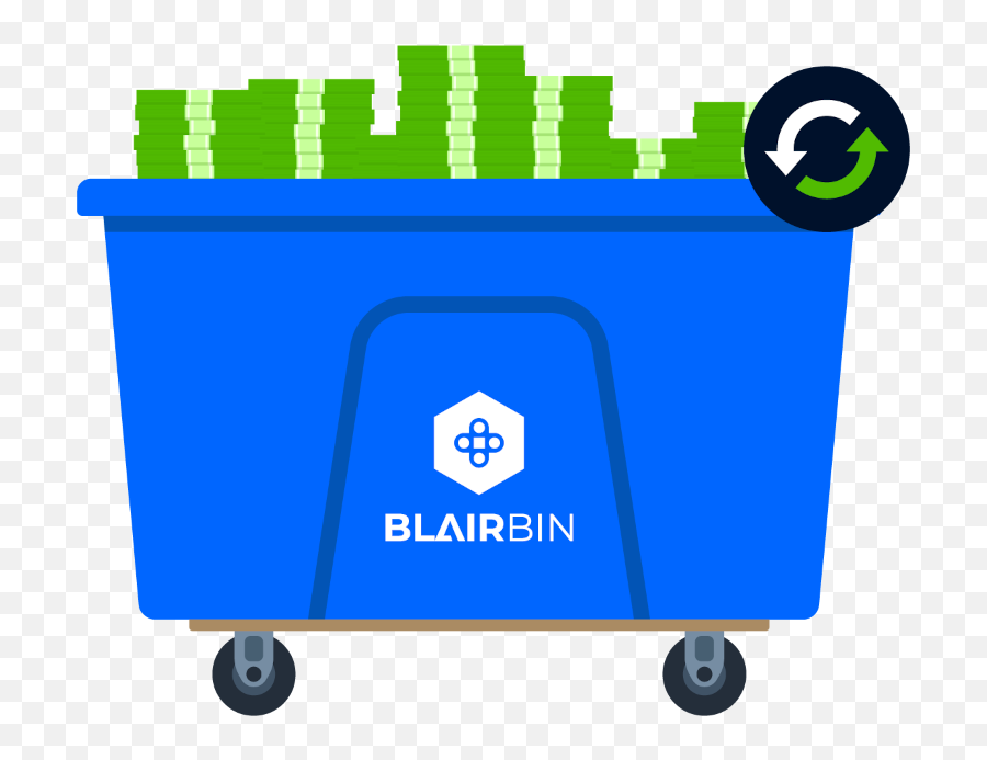 Blair Bin Computer Disposal Service - Waste Container Png,Cute Recycle Bin Icon