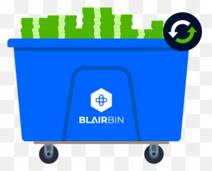 Blair Bin Computer Disposal Service - Waste Container png
