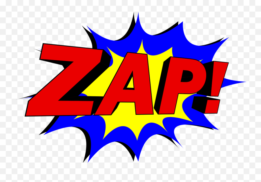 Zap Comic Book - Zap Png,Comic Book Explosion Png
