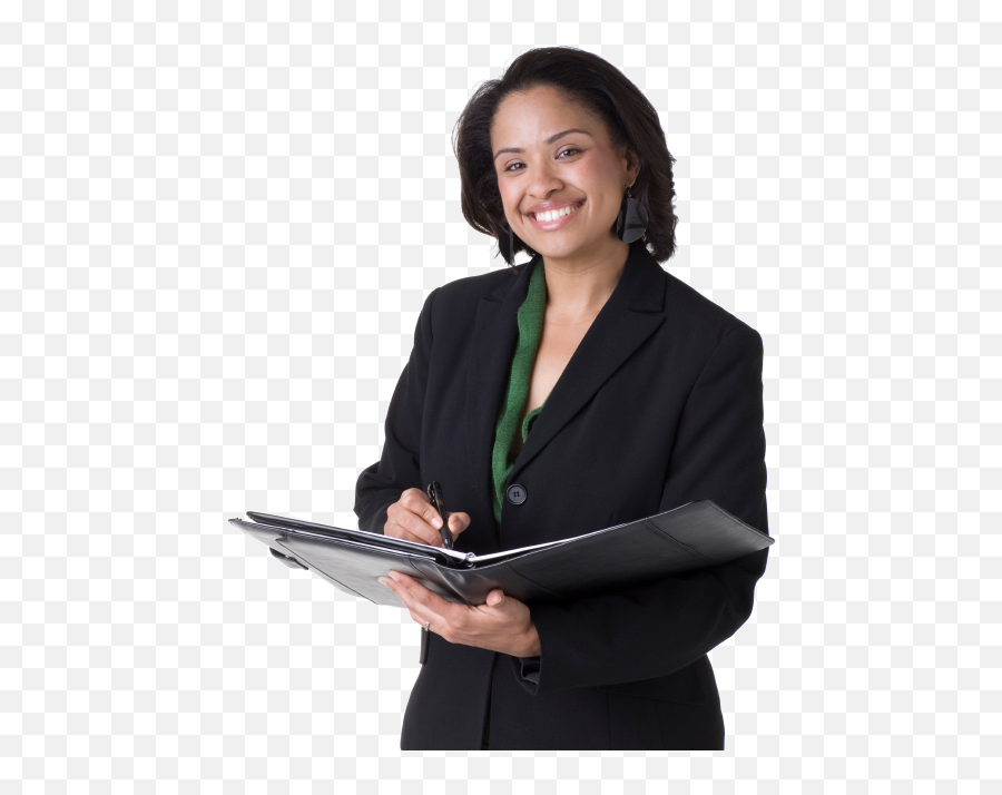 Business Woman Standing Png - Black Business Woman Png,Black Woman Png