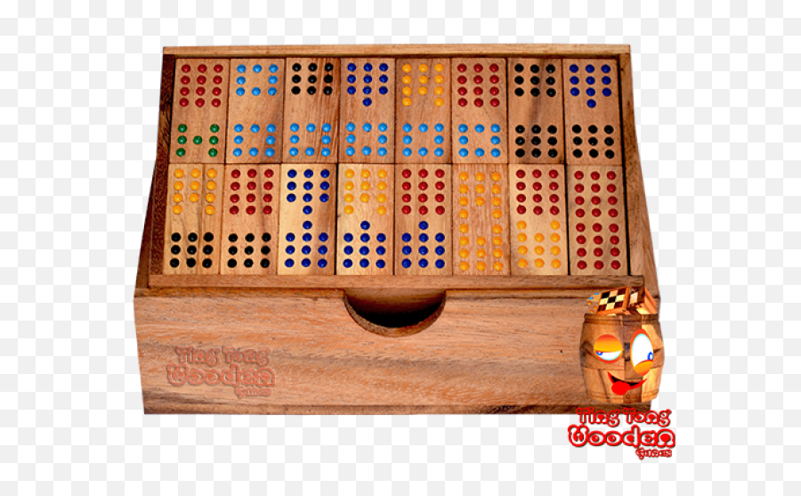 Domino 12 Box Large Family Game - Jeu De Domino Thailandais Png,Dominoes Png