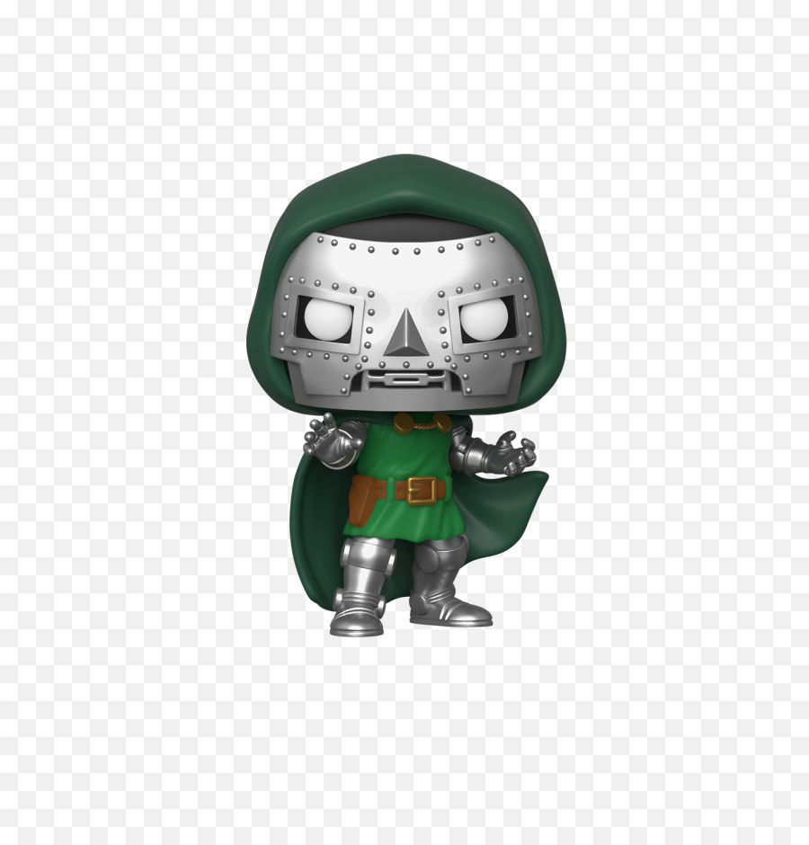 Marvel Fantastic Four Doctor Doom Pop Vinyl Figure - Doctor Doom Funko Pop Png,Doom Png