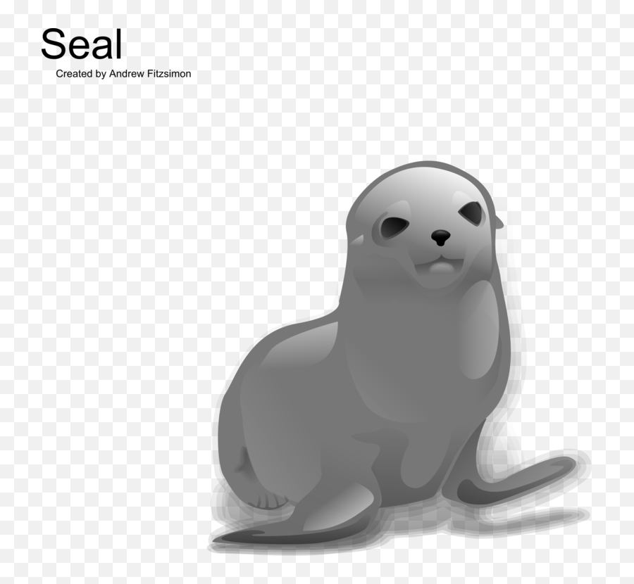 Seal 2 Clip Art - Vector Clip Art Online Seal Clip Art Png,Seal Png