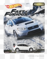 Hot Wheels Premium Fast U0026 Furious Turner Set - 2016 Subaru Wrx Sti Hot Wheels Premium Fast And Furious Subaru Png,Hot Wheels Car Png
