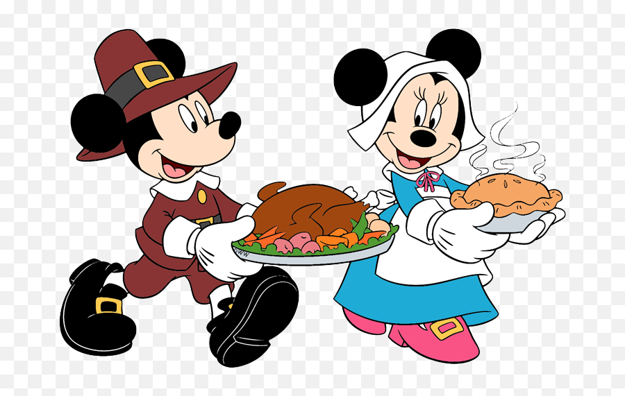 Yespress Hd Ultra Thanksgiving Mickey Mouse Clipart Png - Printable Charlie Brown Thanksgiving Coloring Pages,Mickey And Minnie Png