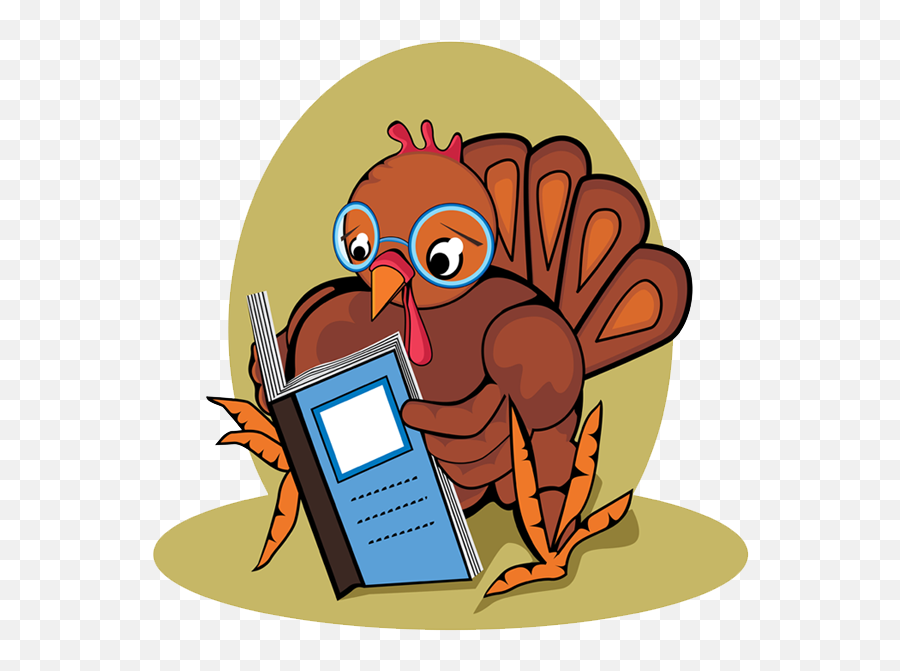 Turkey Reading A Book Clipart Png 50 Stunning Cliparts - Library Thanksgiving,Turkey Clipart Png