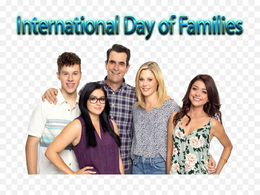 International Day Of Families Png Clipart - Modern Family Season 11,Family Clipart Png