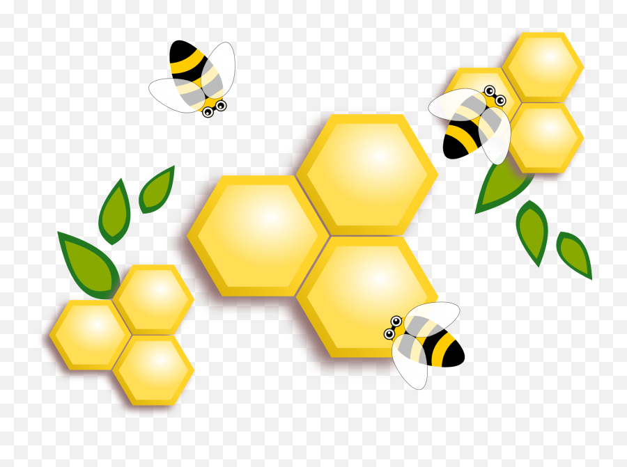 Download Honey Bee Illustration Png - Honey Bee Logo Png Png Honey Bee Png Clipart,Bees Png