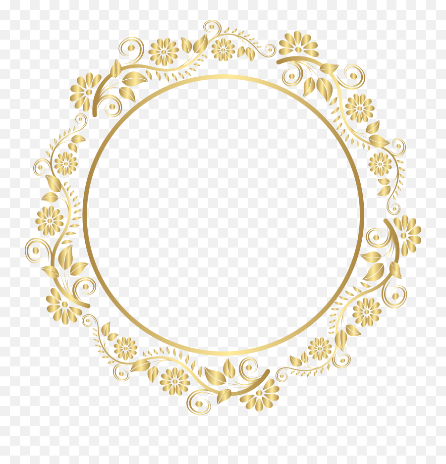 Library Of Crown Monogram Circle Border Clip Art Free Png Oval Frame