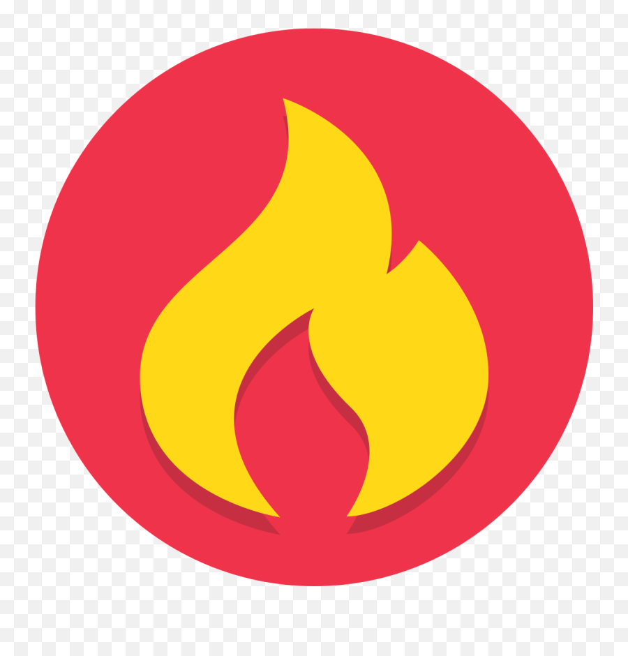 Filecircle Icons Flame With Hex - Ee334a Backgroundsvg Fire Icon Circle Transparent Png,Flame Transparent Background