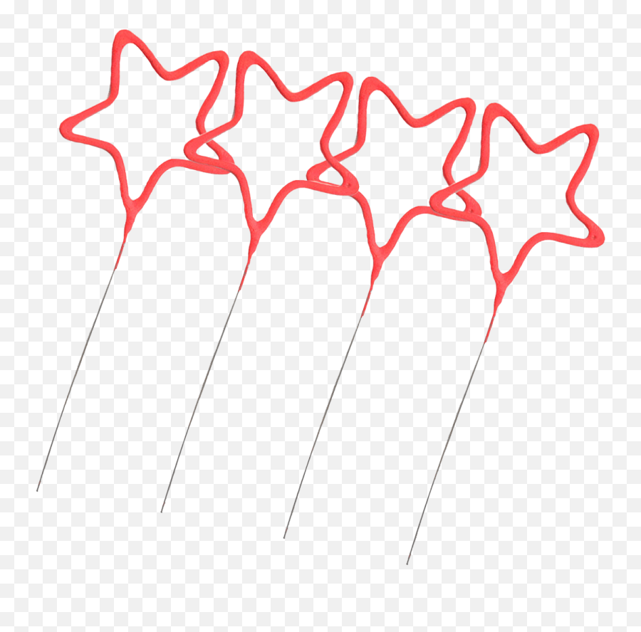 8 Inch Star Shaped Sparklers - Diagram Png,Sparklers Png