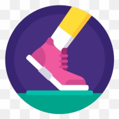 Activity Badge Practice Run Running - Activity Icon Png,Running Shoe Png