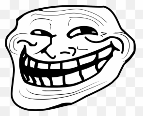 Trollface Meme Transparent Background Png Mart - Face