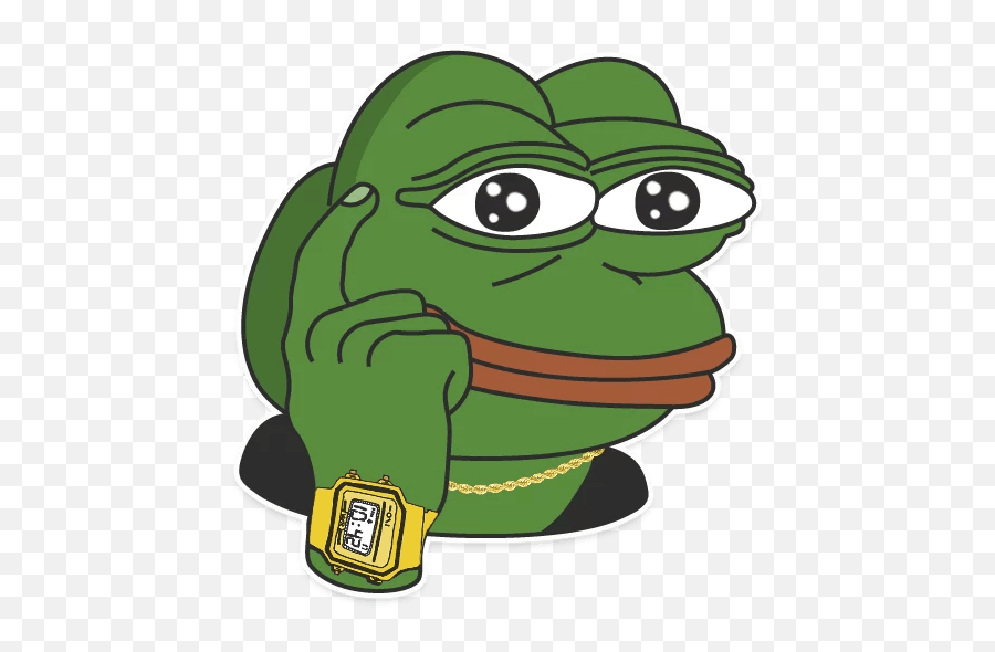 Pepe The Frog Emoticon Sticker T - Pepe Emotes Png,Emote Png