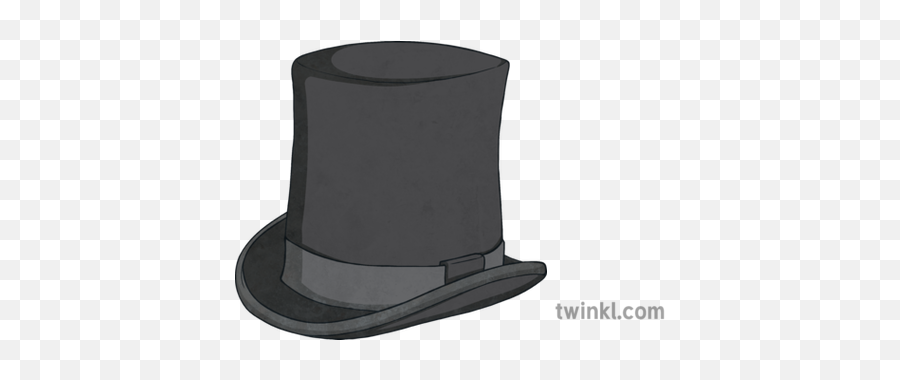 Black Top Hat Illustration - Twinkl Boot Png,Top Hat Png