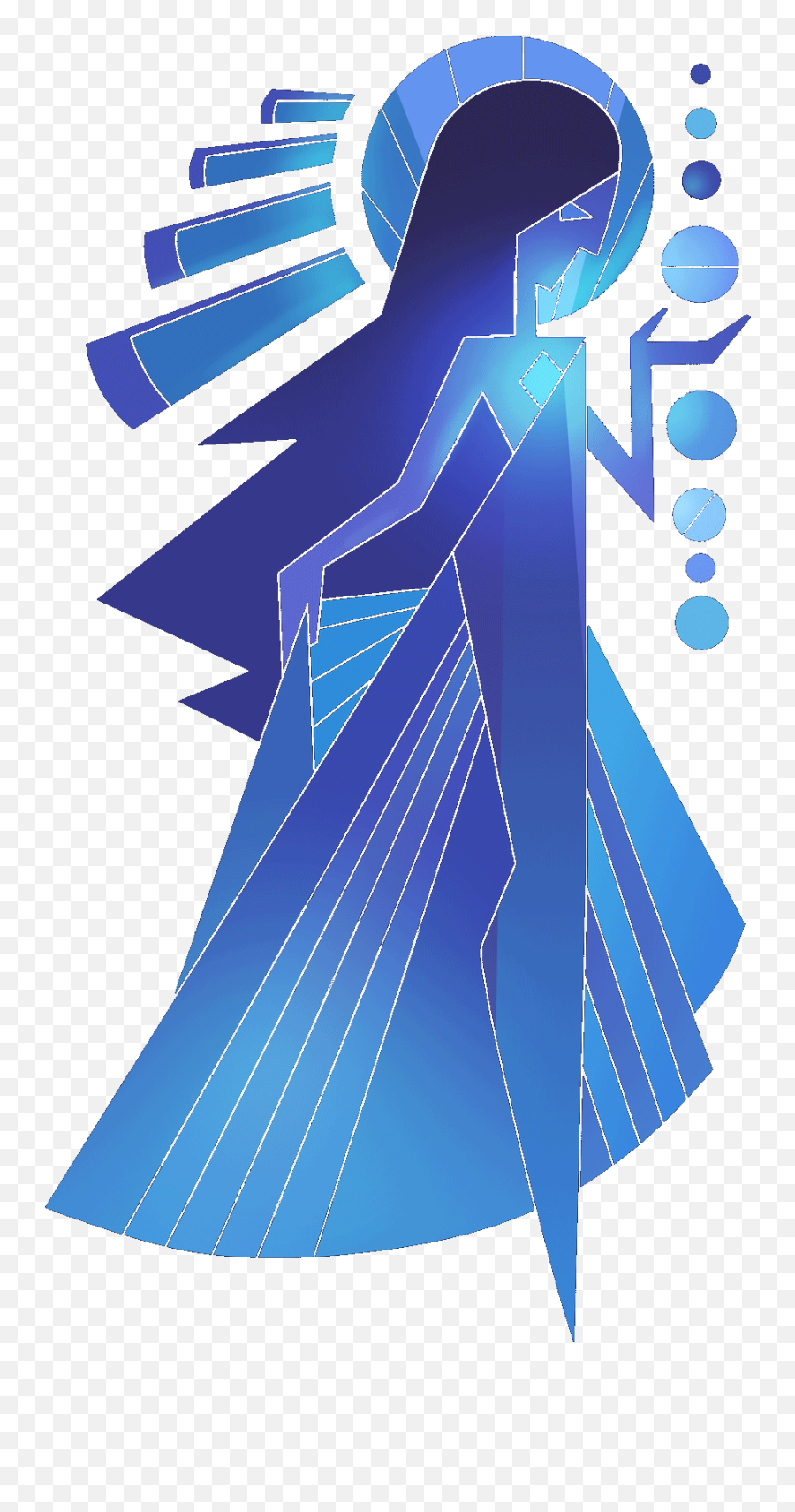 Blue Diamond Color Universe Mural - Blue Diamond Mural Steven Universe Png,Blue Diamond Png