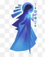 Blue Diamond Color Universe Mural - Blue Diamond Mural Steven Universe Png,Blue Diamond Png