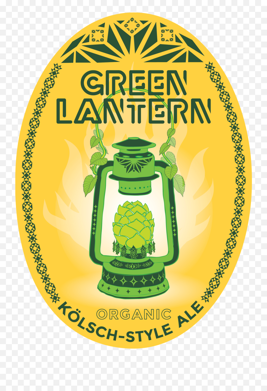 Organic Kölsch Boulder Co - Illustration Png,Green Lantern Logo Png