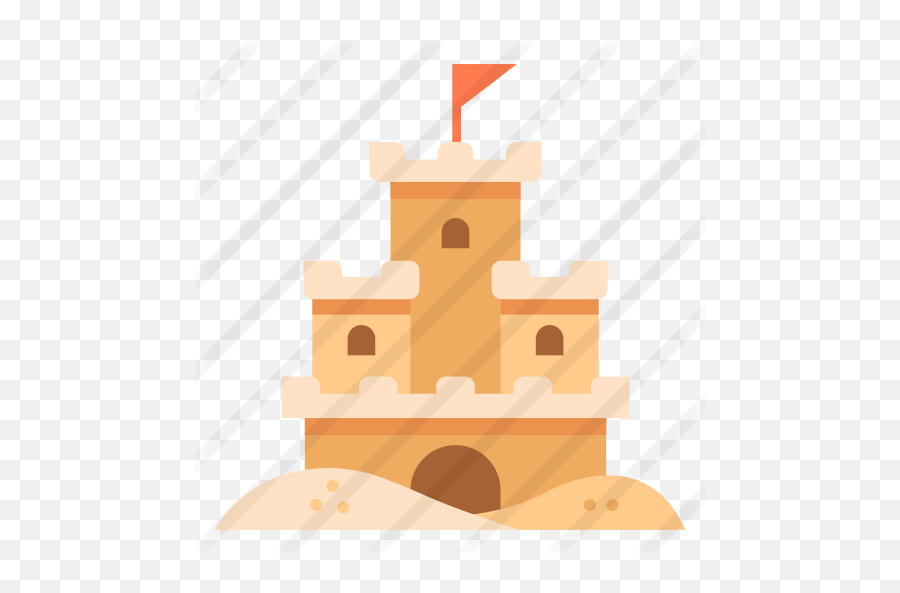 Sand Castle - Free Holidays Icons Clip Art Png,Sand Castle Png