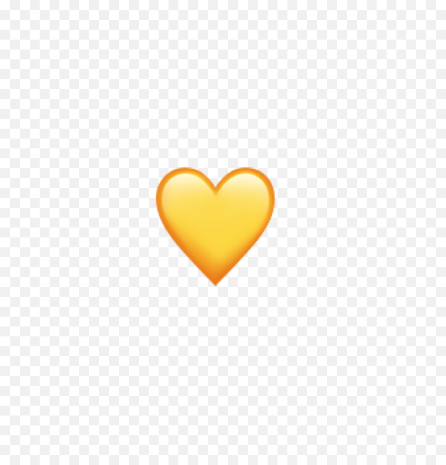 Library Of Emoji Corazon Png Royalty - Iphone Yellow Heart Emoji,Corazon Png