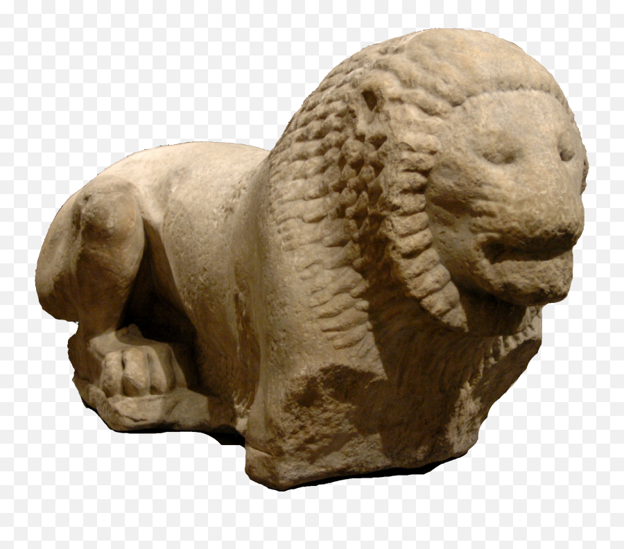 Filefunerary Lion Louvre Ma2790png - Wikimedia Commons Arte Griego Png,Greek Statue Png
