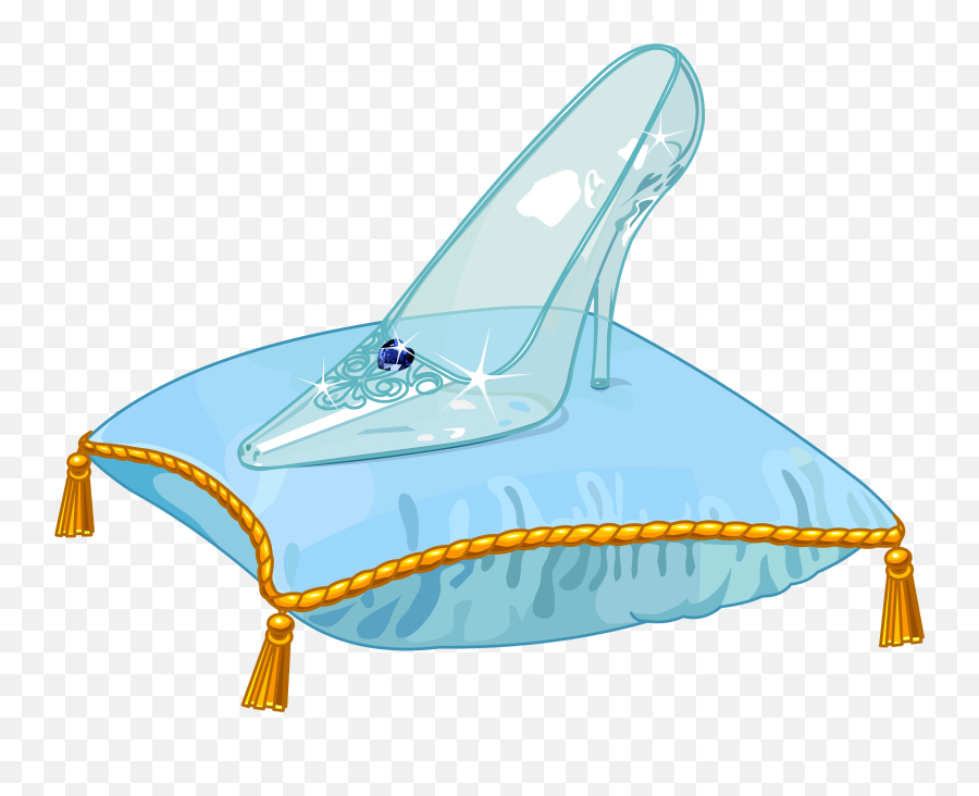 Heels Clipart Cinderella Shoe - Cinderella Glass Slipper Png,Cinderella Transparent