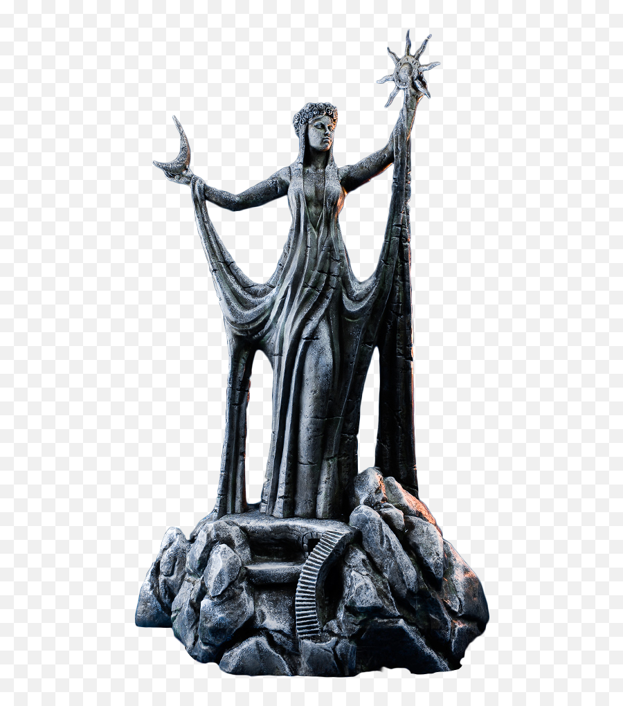 Gaming Heads Elder Scrolls V Skyrim - Skyrim Azura Statue Png,Elder Scrolls Png