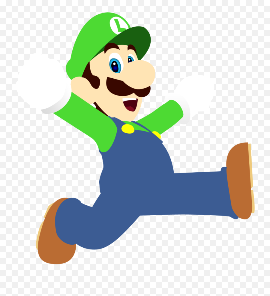 Luigi Clipart Printable - Mario Bros Personajes Luigi Luigi From Nintendo Png,Luigi Transparent