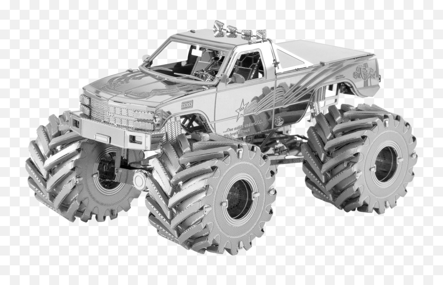 Metal Earth Vehicles - Monster Truck Metal Earth Diy 3d Metal Earth Models Monster Truck Png,Monster Truck Png