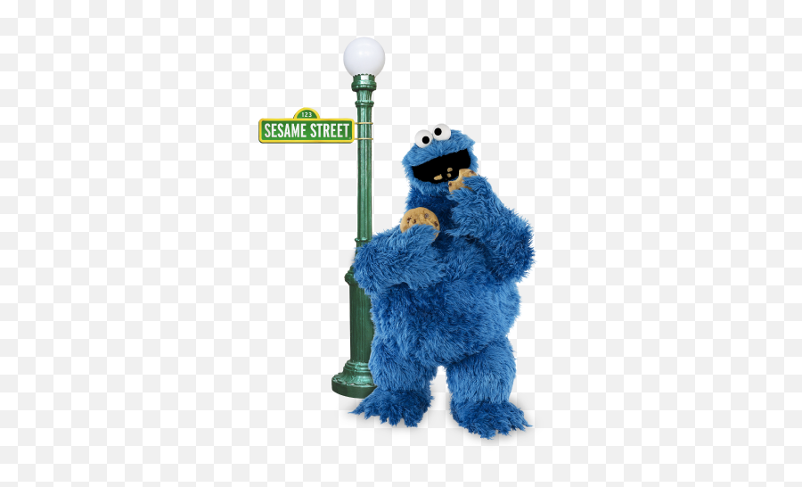 Cookie Monster Sesame Street - Elmo Cookie Monster Sesame Street Png,Sesame Street Png
