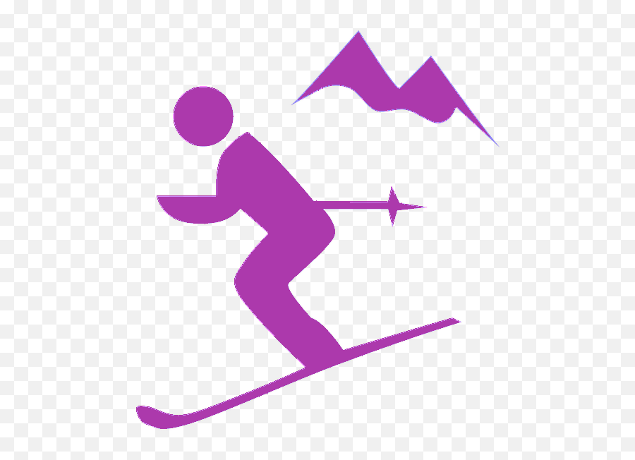 Skiing Icon - Ski Clip Art Png,Ski Png
