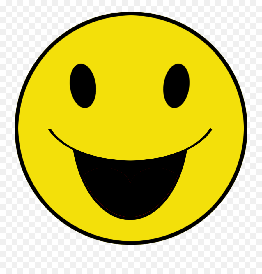 Free Excited Emoji Transparent - Transparent Smiley Face Clipart Png,Excited Face Png