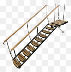 Boarding Stairs C - Quip Boat Boarding Stairs Png,Stair Png