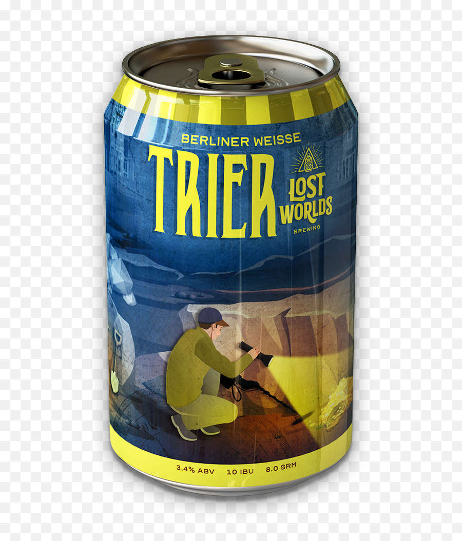 Lost Worlds Brewing - Carbonated Soft Drinks Png,Beer Can Png