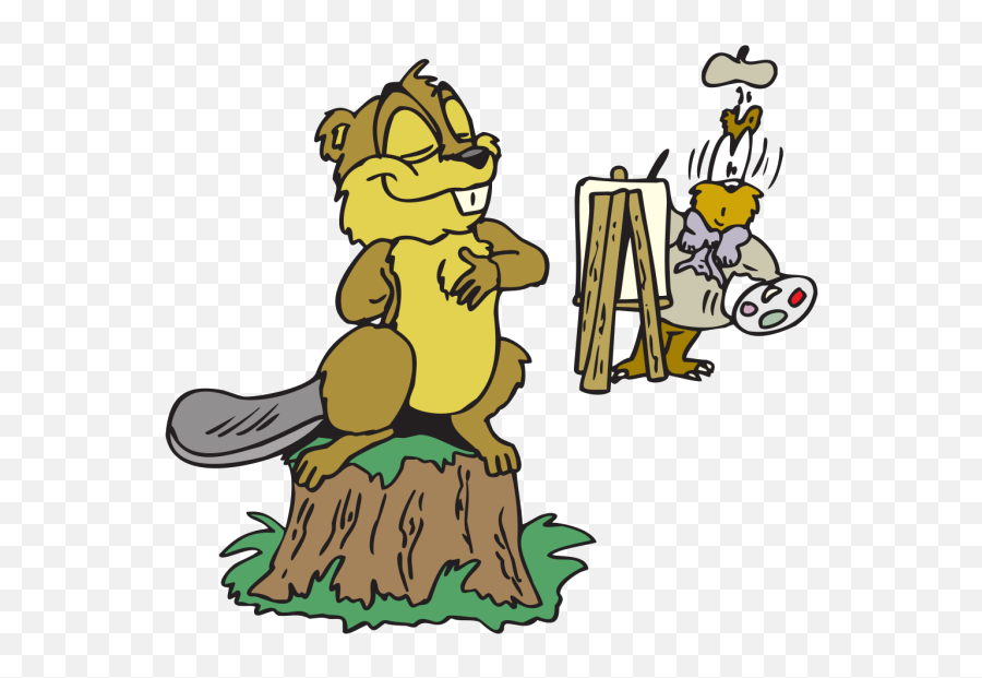 Beaver Posing Png Svg Clip Art For Web - Download Clip Art Clip Art,Beaver Png