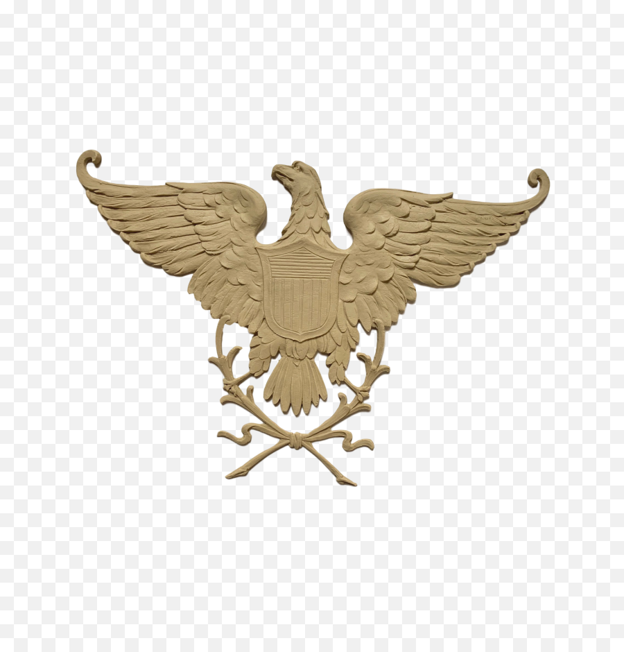 American Eagle Applique For Wood 10h X - Golden Eagle Png,American Eagle Png