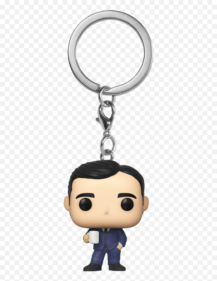 Michael Scott - Funko The Office Keychain Png,Michael Scott Png