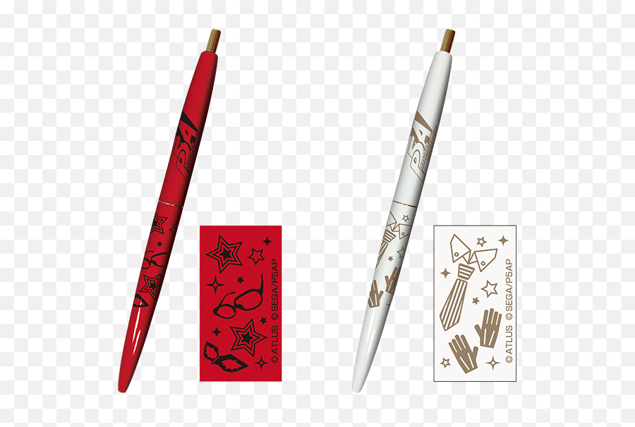 Aitaikuji Persona 5 Sega Collaboration Cafe Goods - Marking Tool Png,Pens Png