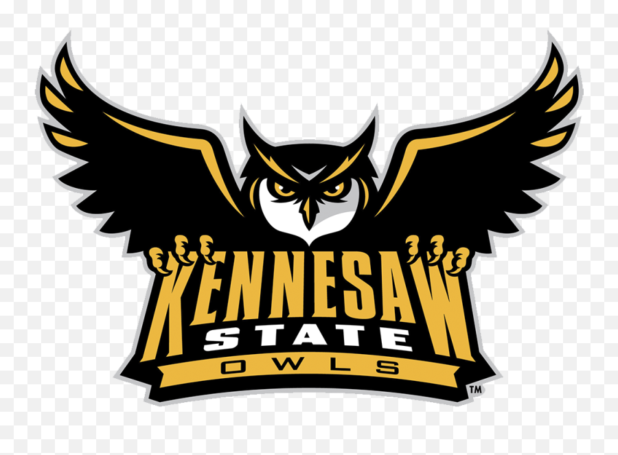 Kennesaw State Owls Logo Evolution History And Meaning - Kennesaw State Logo Png,Grambling State Logo