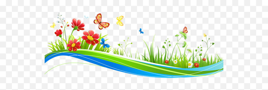 Flower Clipart Png - Flower And Butterfly Png,Flowers Clipart Png