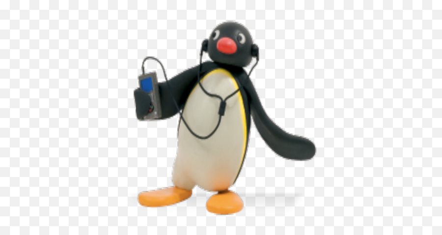 A Pingu - Pingu Listening To Music Png,Pingu Png