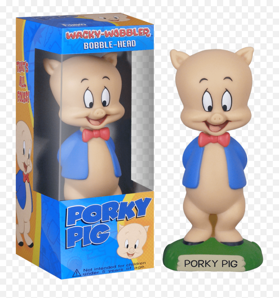 Porky Pig - Bobble Head Looney Tunes Png,Porky Pig Png