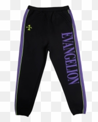 Evangelion Black Logo Sweatpants In - Sweatpants Png,Neon Genesis Evangelion Logo