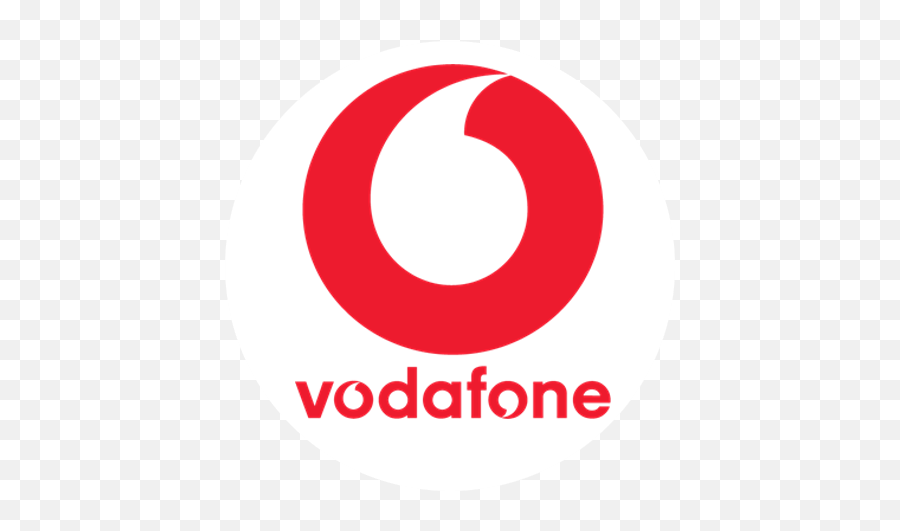 Vodafone - Whiteroundlogo Key Contractors Ltd Vettoriale Logo Vodafone Png,Round Logo