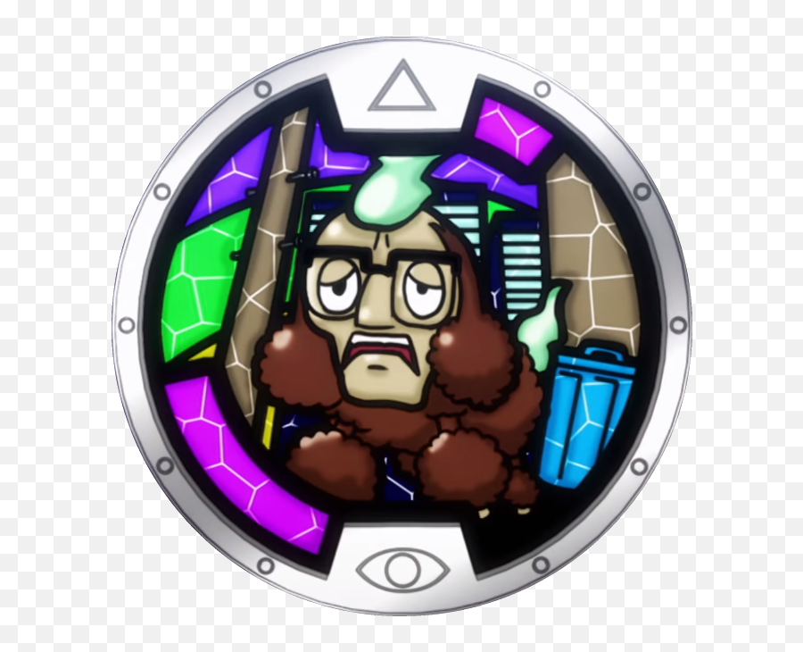 Download Manjimutt Medal - Yo Kai Watch Manjimutt Medal Fictional Character Png,Yo Kai Watch Logo