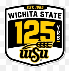 Wichita State University 125th Anniversary - Logo png