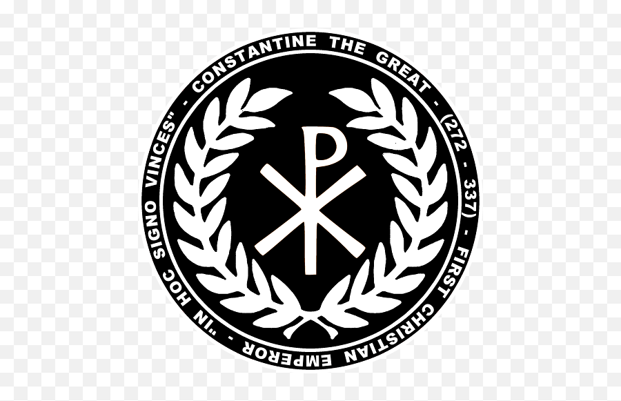Laurea Black White Seal Shirt - Constantine The Great Symbol Png,Constantine Logo