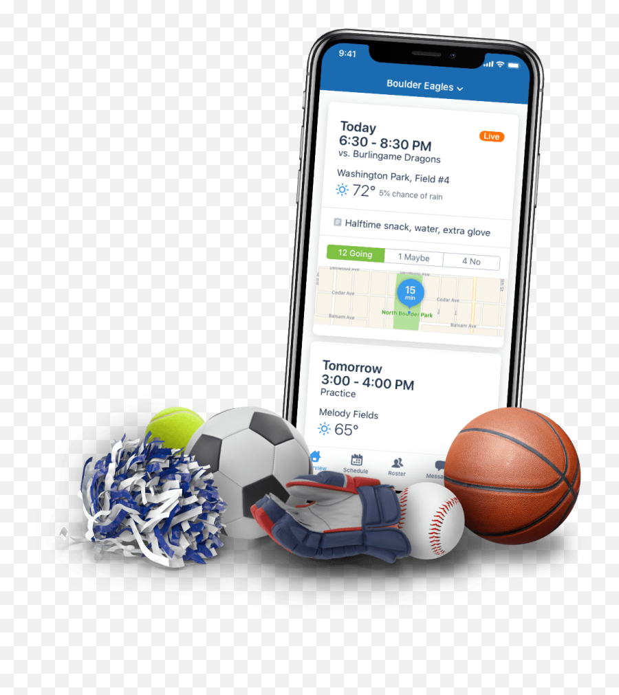 Manage Any Sports Team Or Group With Teamsnap - Smartphone Png,Icon Sporting